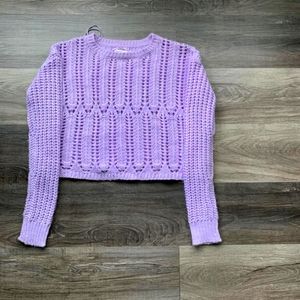 Aropostal cropped sweater